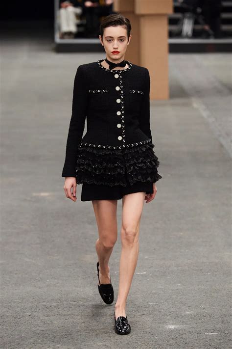 chanel 2018 fall|Chanel little black dress 2018.